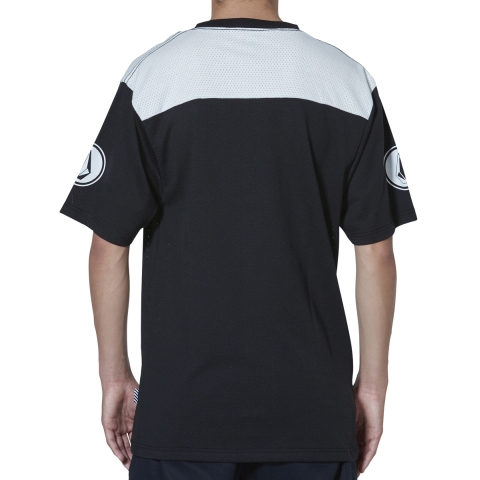 V Mesh S/S Tee-BLK