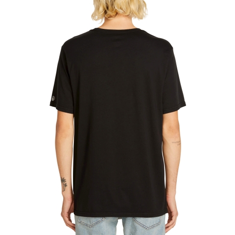 Solid Pocket S/S Tee-BLK