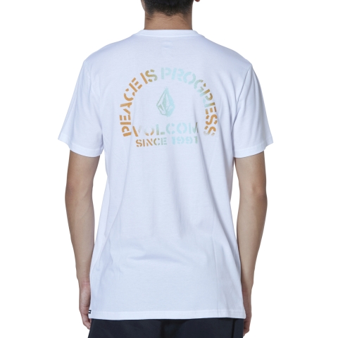 Apac Peace Prog S/S Tee-WHT