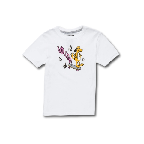 Volcom Dog S/S Tee Youth LY-WHT